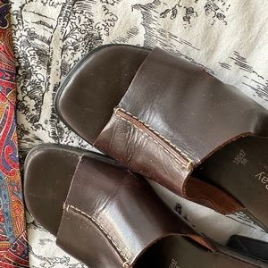 Vintage sandals genuine leather